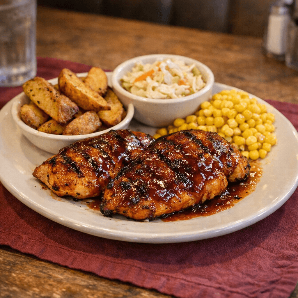 BBQ -or- Bourbon Glazed Chicken