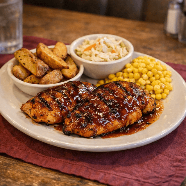 BBQ -or- Bourbon Glazed Chicken