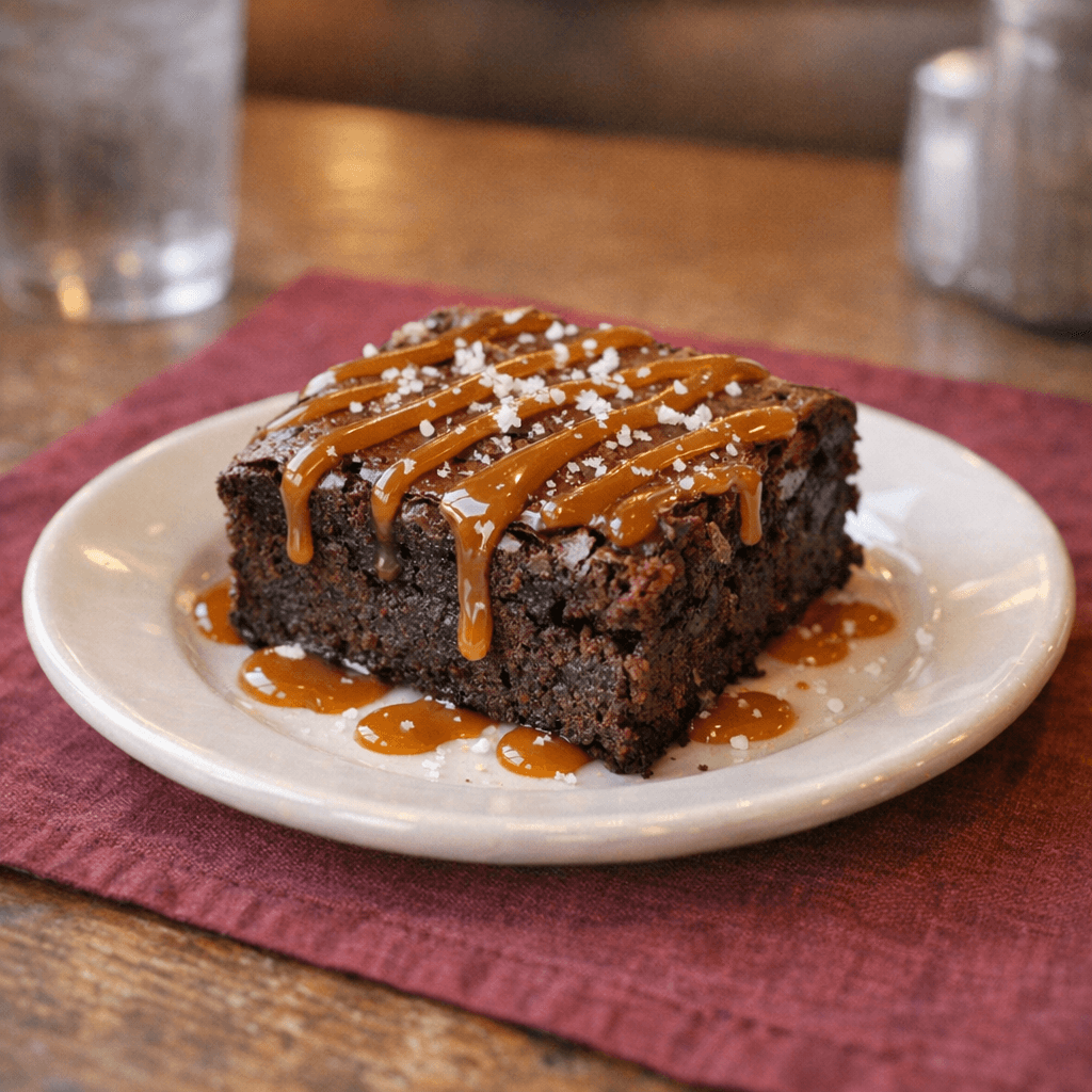 Salted Caramel Brownie
