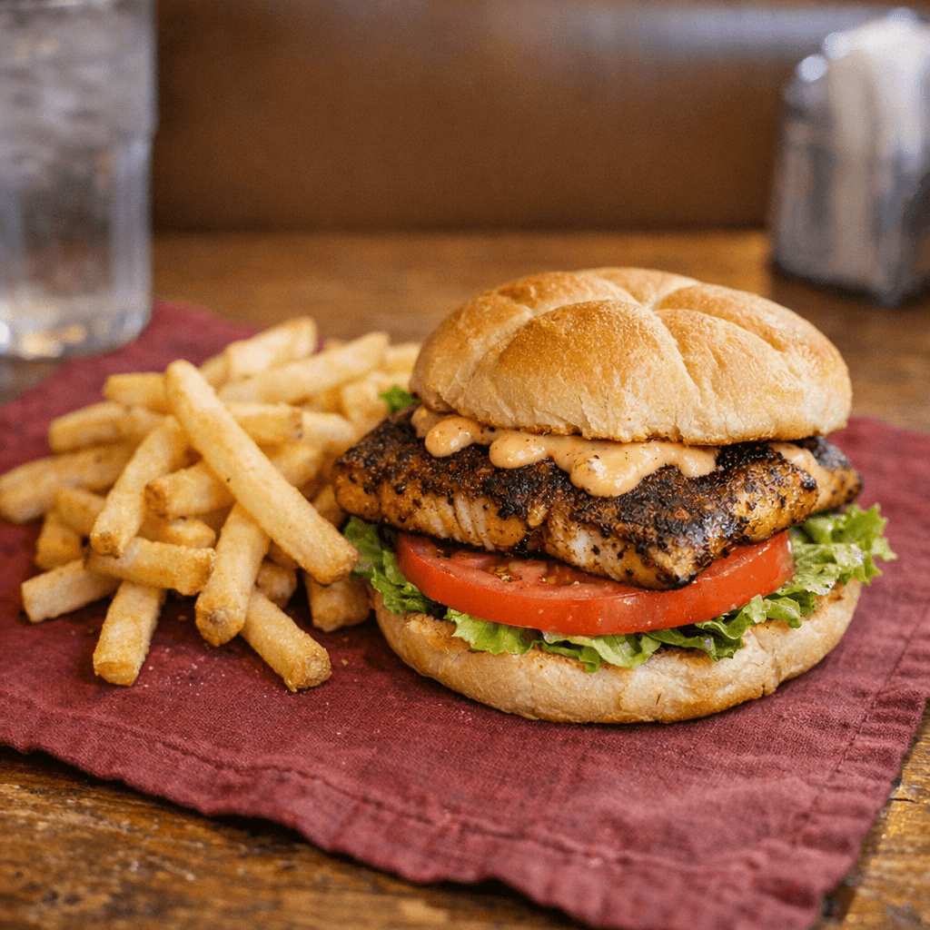 Tropical Mahi Sandwich