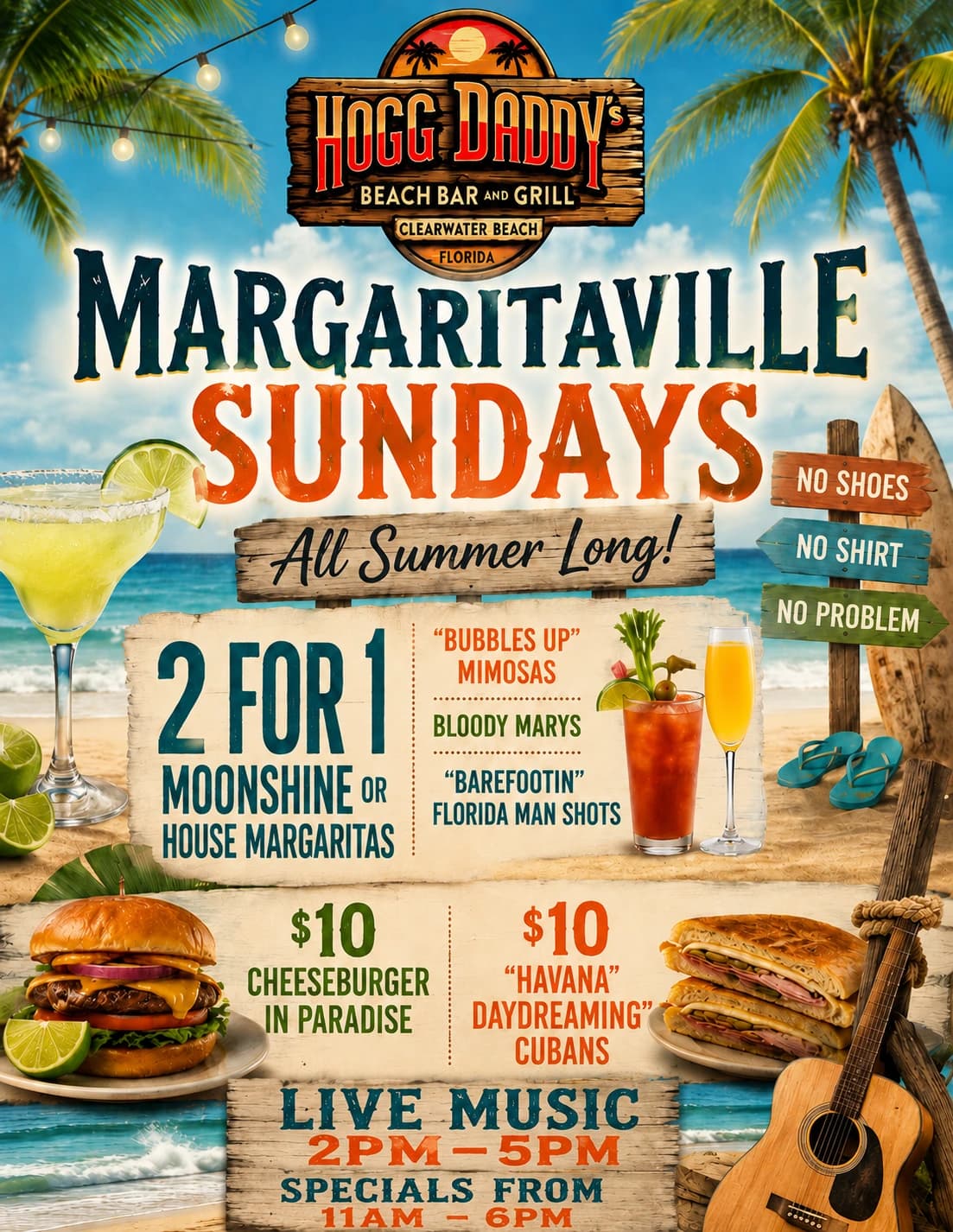 Margaritaville Sundays