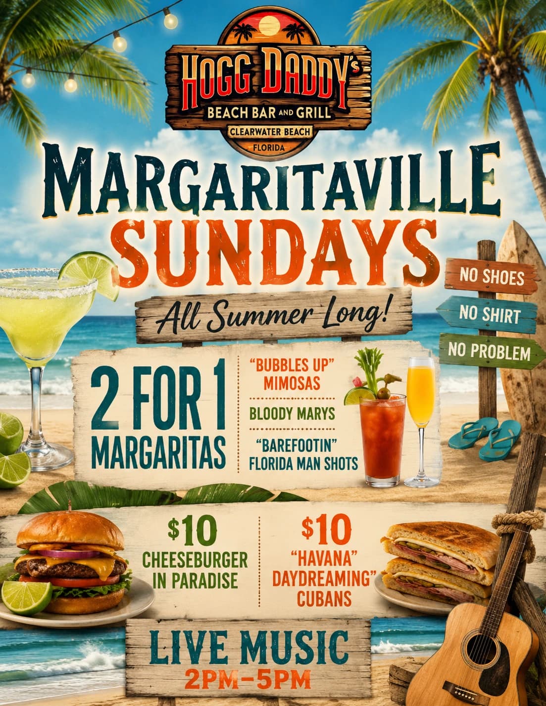 Margaritaville Sundays